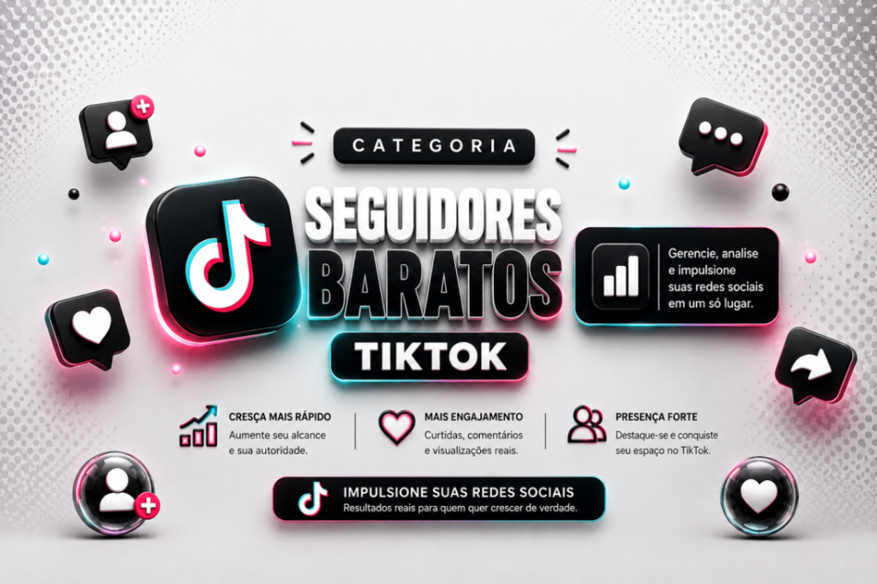 100 - Seguidores baratos - TIKTOK