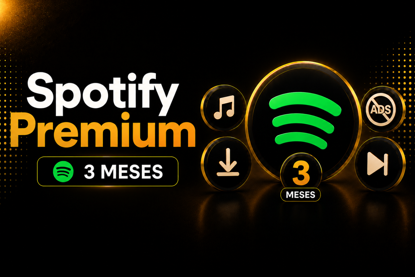 • 90 Dias Spotify Premium